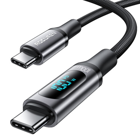 Cabo USB-C Rocoren Ruijie PD Digital Fast USB-C