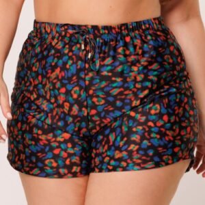 SHORT COM ESTAMPA PINTAS DE ARARAS