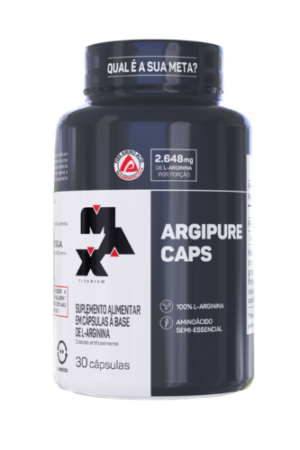 Argipure 30 Caps – Max Titanium100% L-Arginina