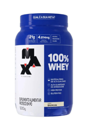 100% Whey Pote 900G – Max Titanium