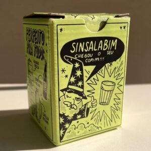 Copo Lagartixa Sinsalabim – Vidro 190ml