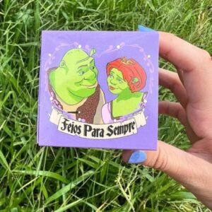 Embalagem Caixinha Shrek e Fiona