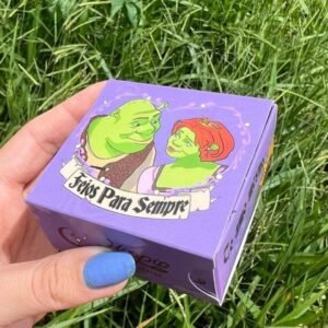 Embalagem Caixinha Shrek e Fiona