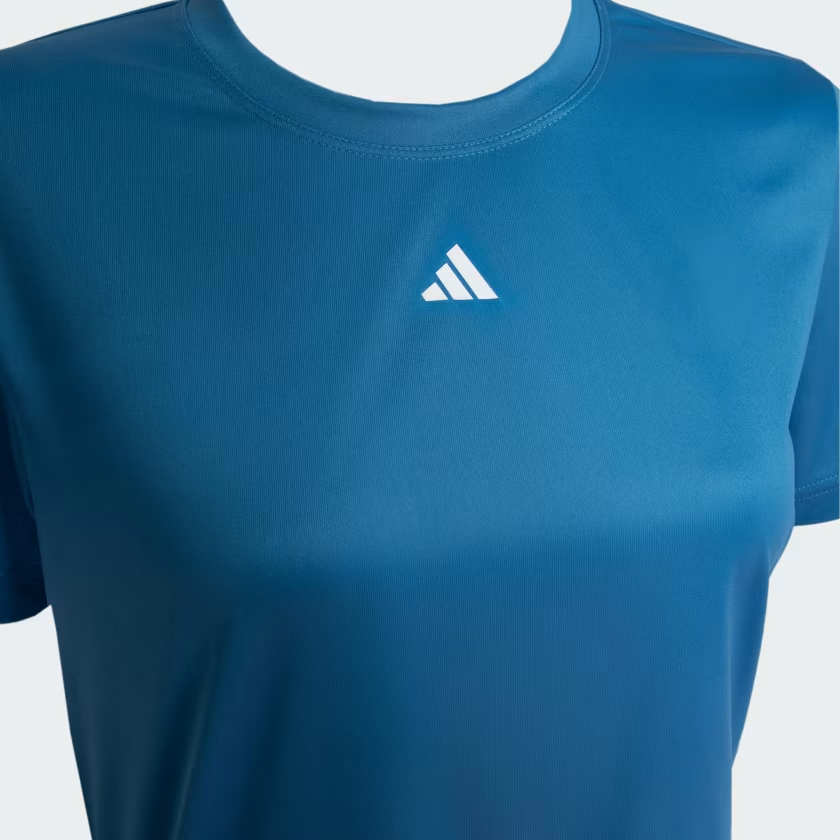 Camiseta Treino De Poliéster - Azul - Imagem 3