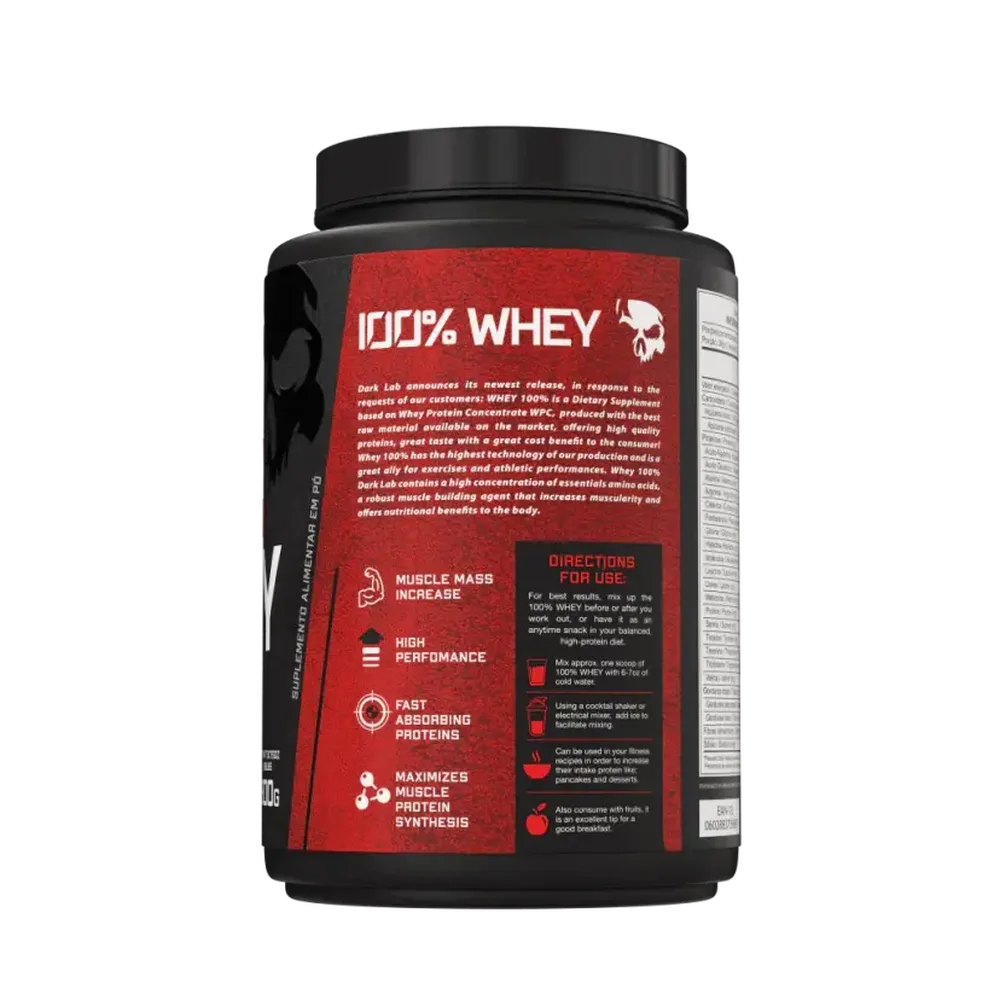 Whey Protein — DarkLab — Detalhe 3
