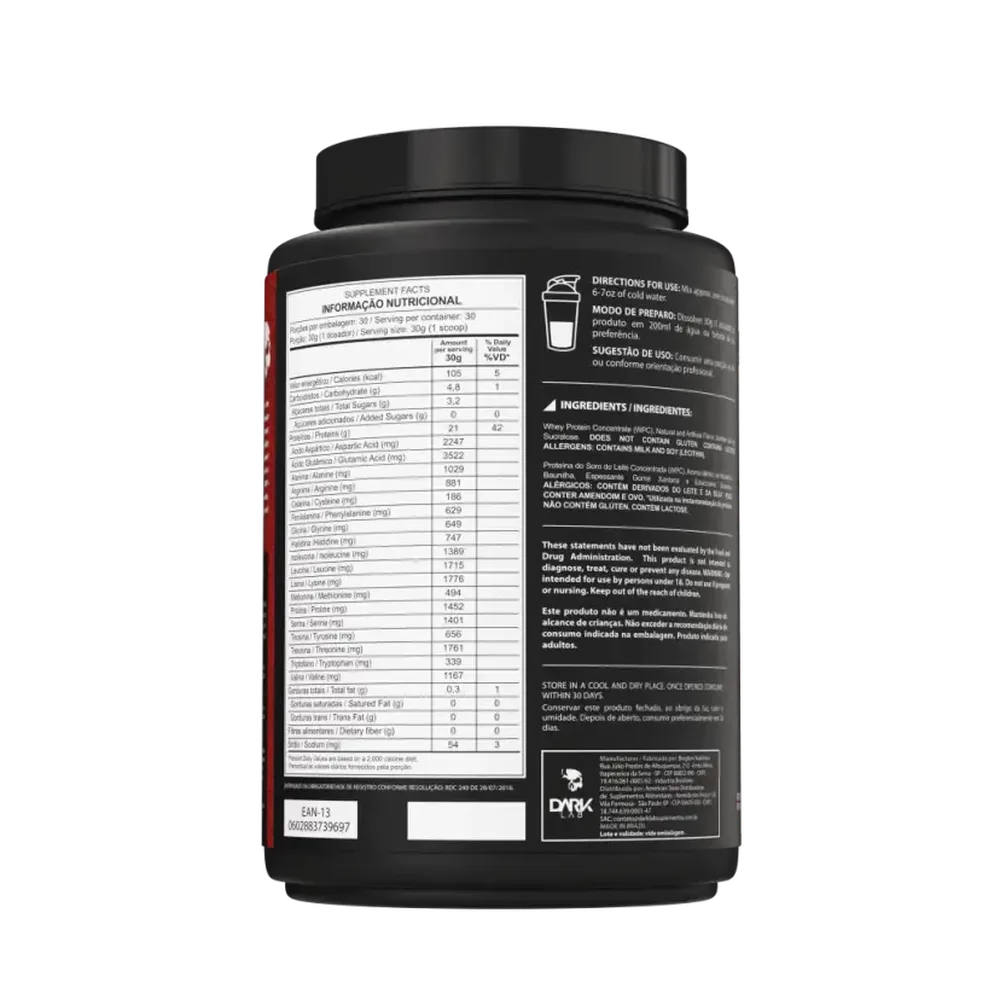 Whey Protein — DarkLab — Detalhe 4