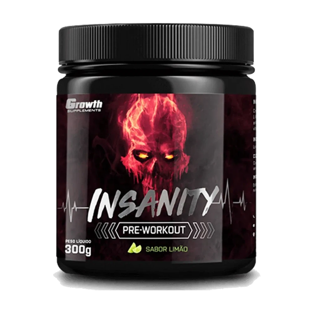 Insanity Pré-Treino 300g — Growth Supplements