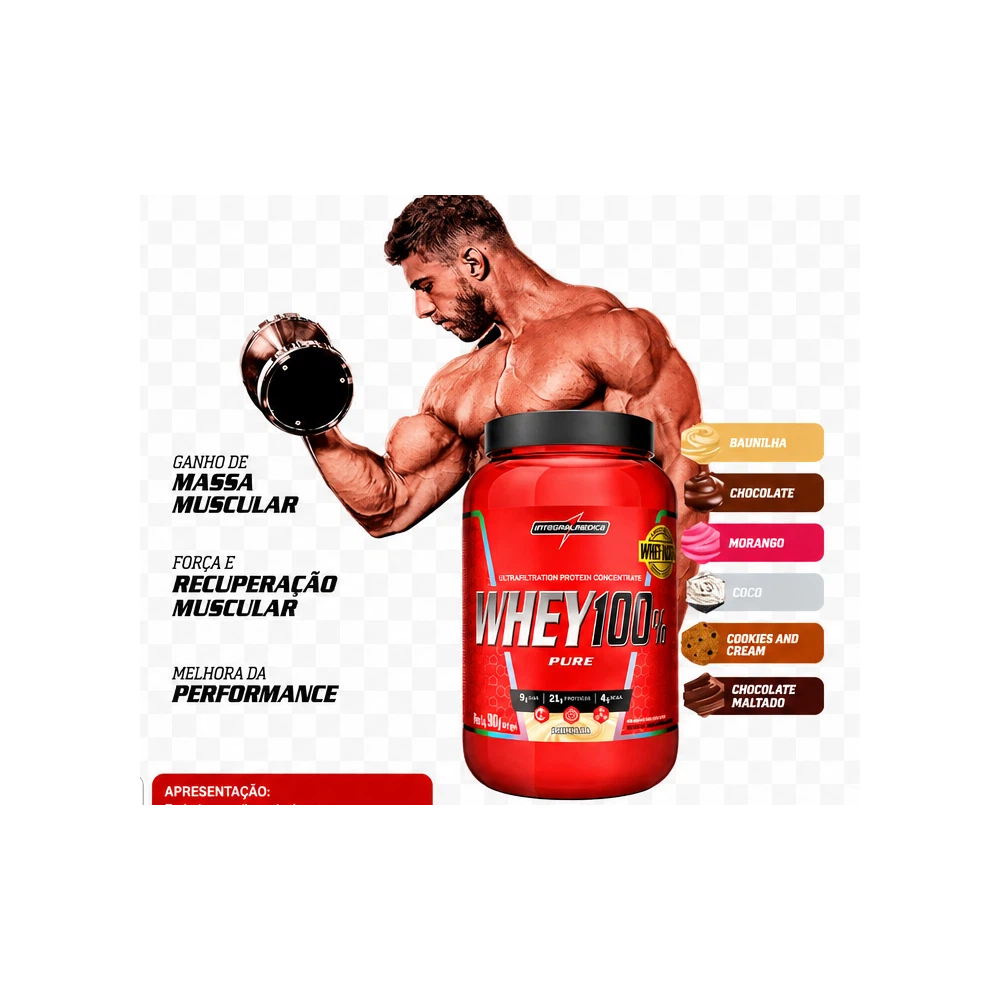 Whey 100 — Integralmédica — Benefícios e destaques