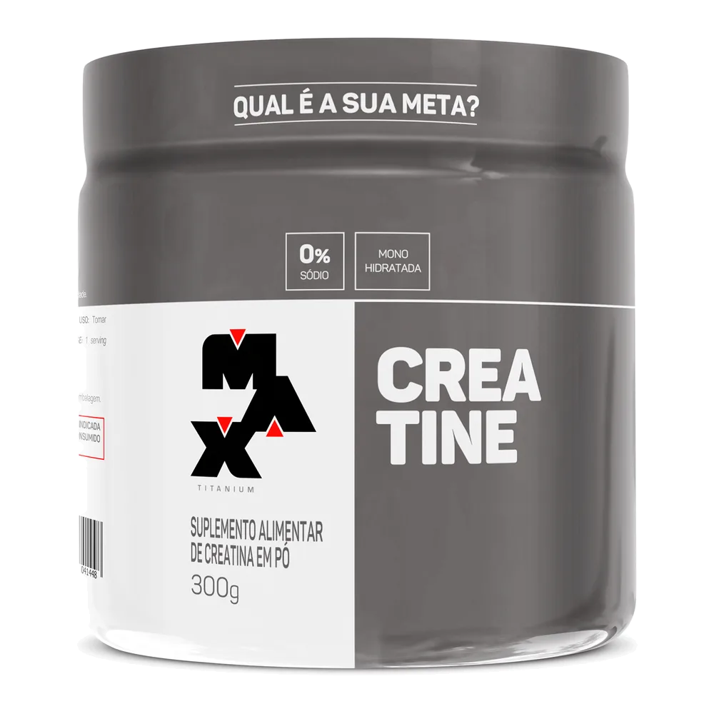 Creatina Monohidratada 300g — Max Titanium