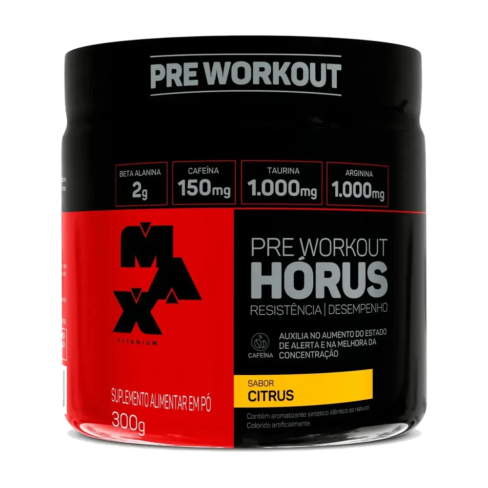 Hórus Pré-Treino — Max Titanium