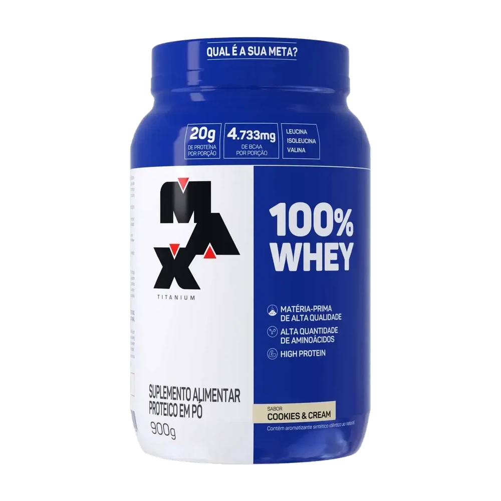 100% Whey — Max Titanium