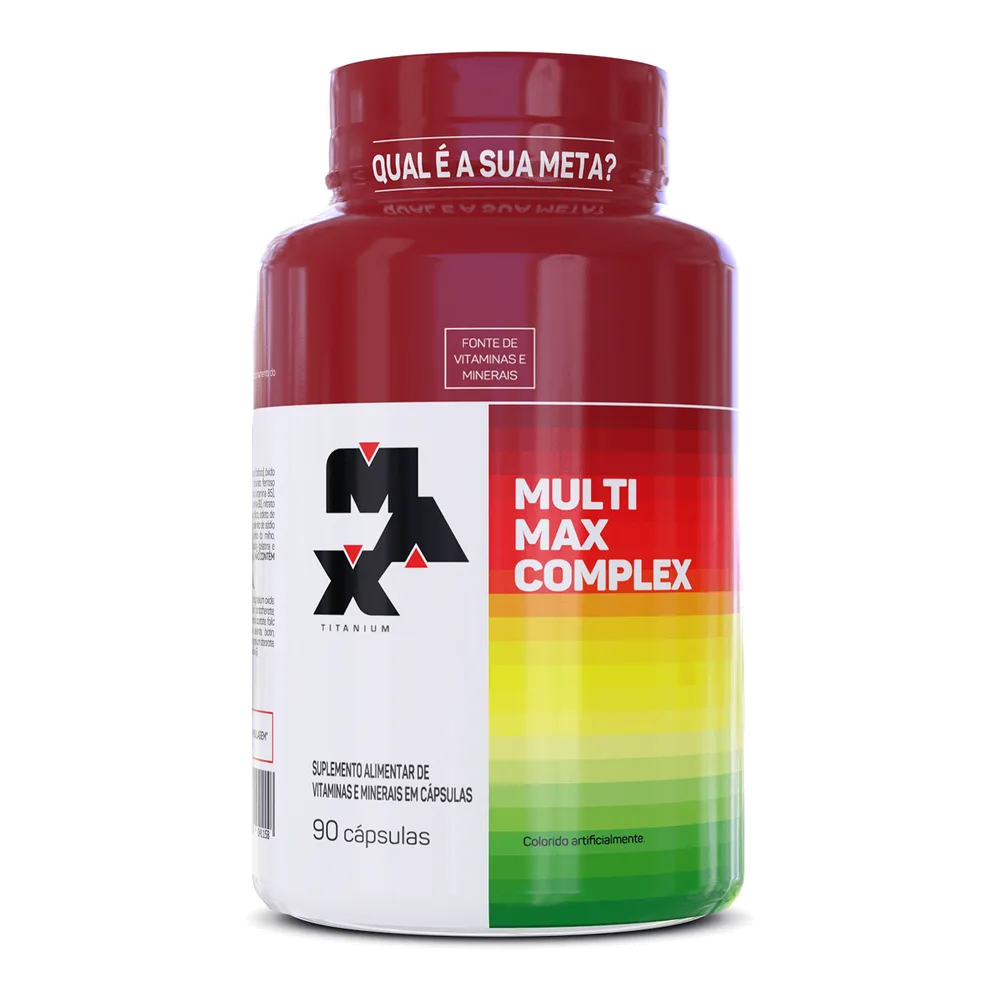 Multimax Complex 90 cápsulas — Max Titanium