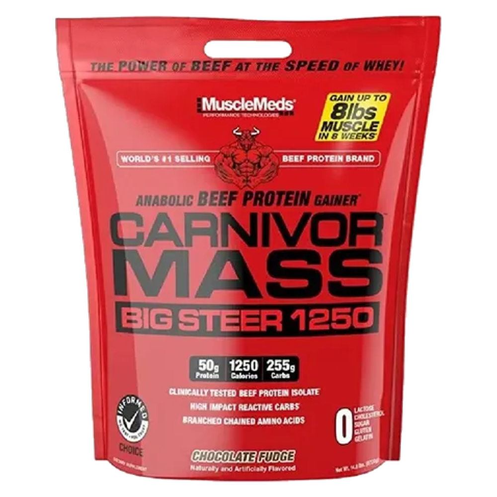 Carnivor Mass Big Steer 1250 6,8kg — MuscleMeds