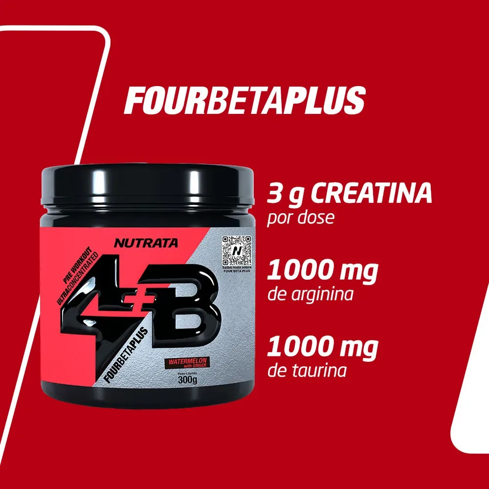Four Beta Plus 300g — Nutrata — Benefícios e destaques