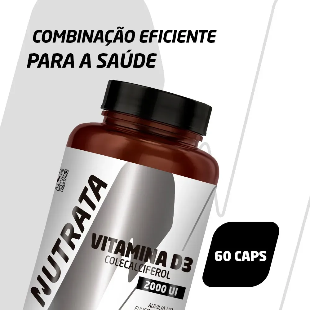 Vitamina D3 — Nutrata — Benefícios e destaques