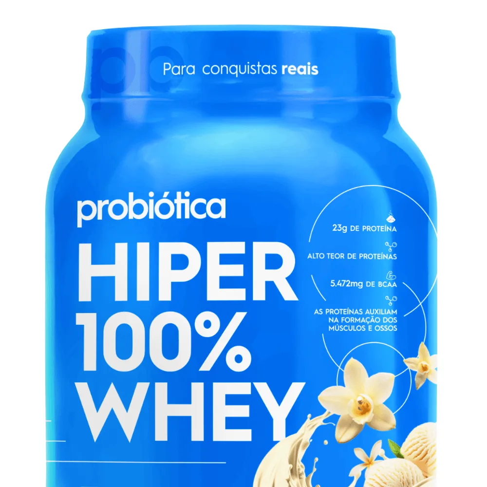 Hiper 100 Whey — Probiótica — Detalhe 3