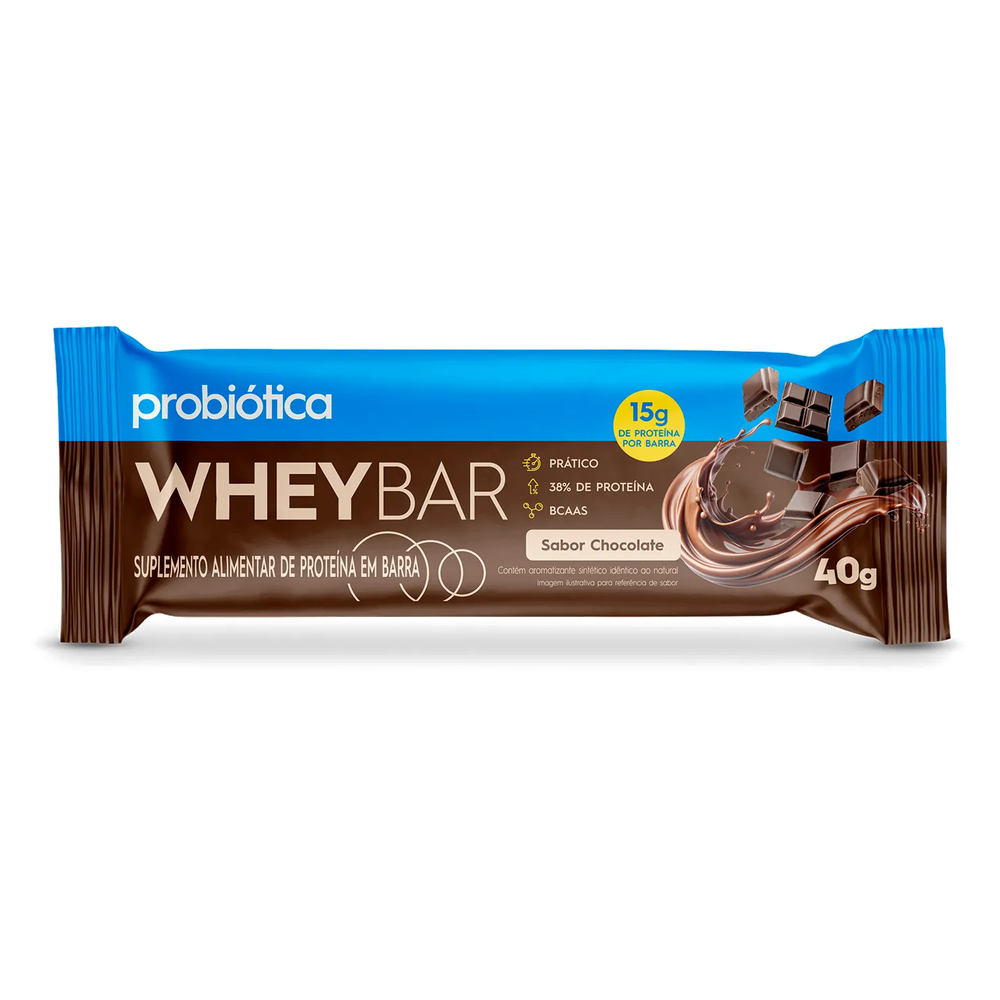 Whey Bar Chocolate — Probiótica — Detalhe 2