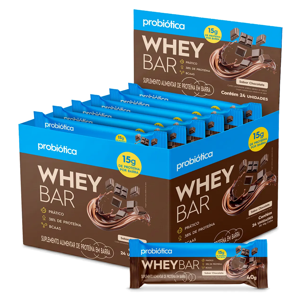 Whey Bar Chocolate — Probiótica