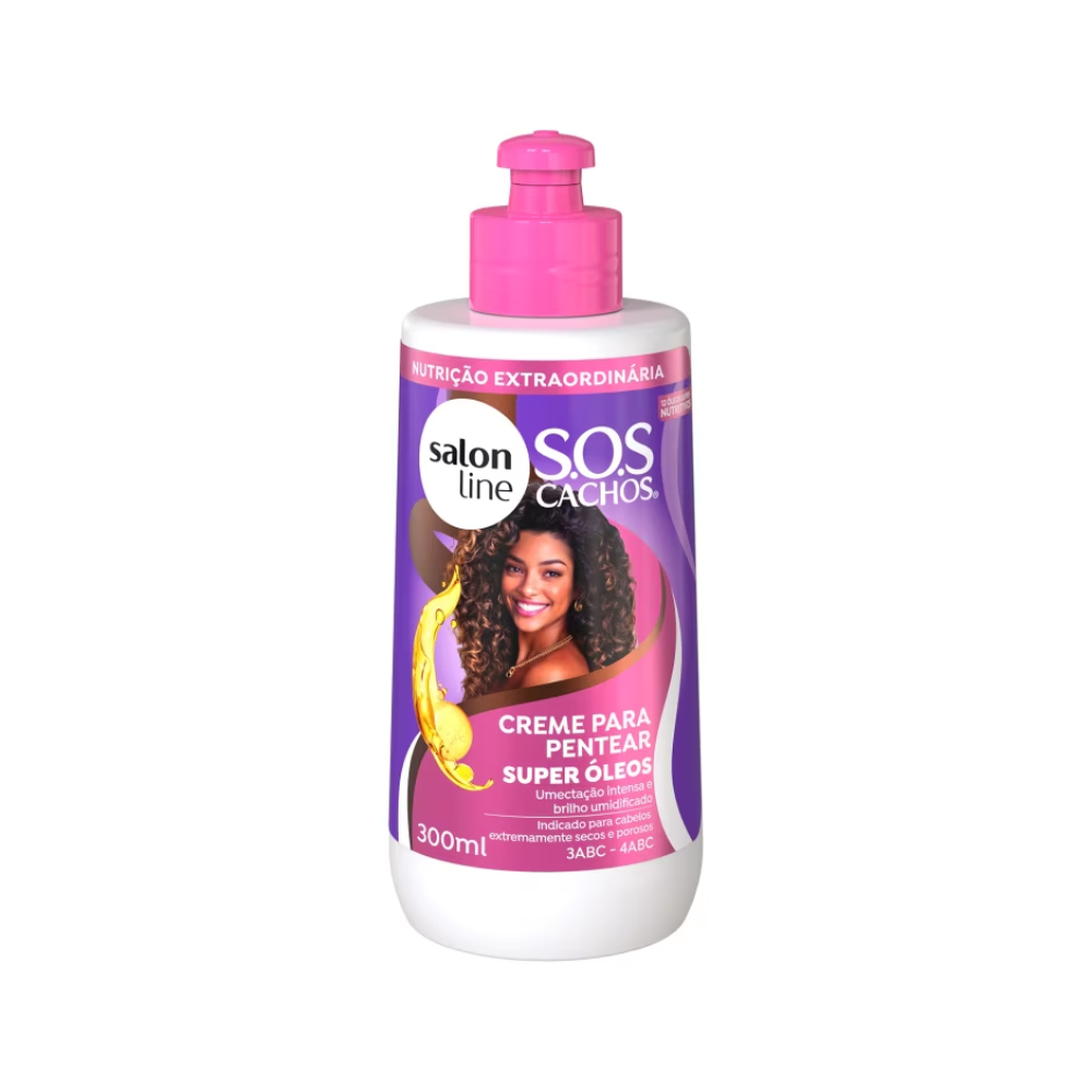 Creme para Pentear S.O.S Cachos Super Óleos