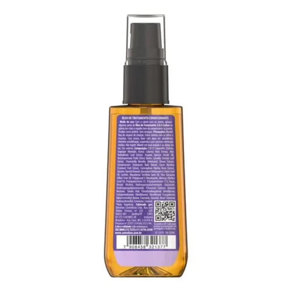 Óleo de Tratamento SOS Cachos Super Óleos 42ml - Imagem 3