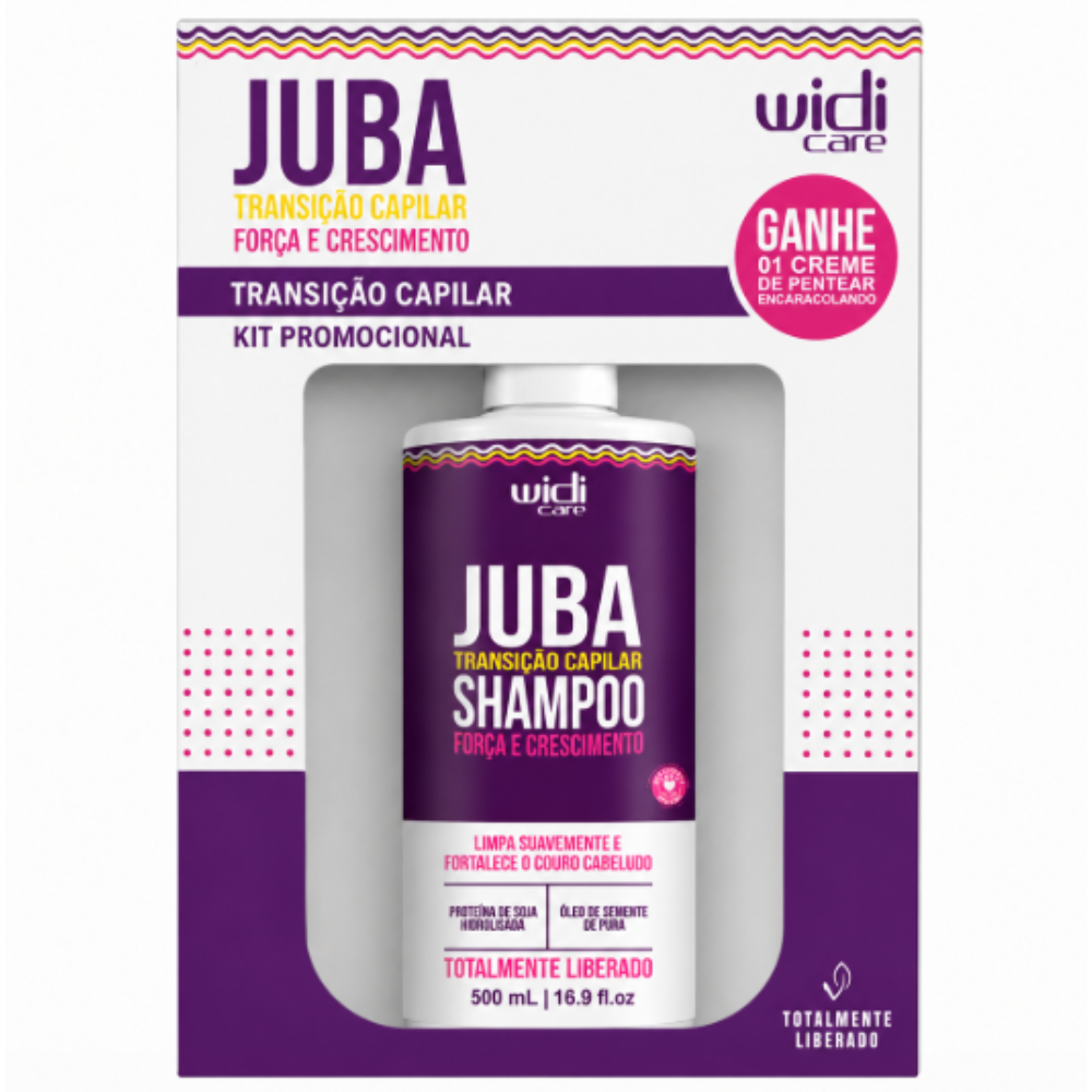 Shampoo Juba Transição Capilar