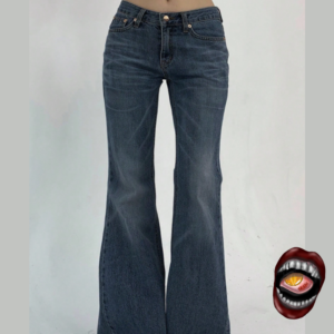 Calça Jeans Flare Cintura BaixaEstonada