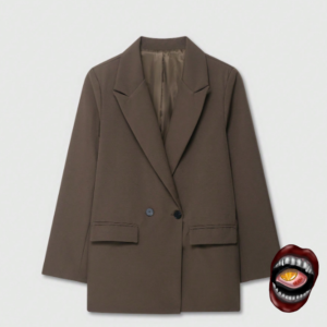 Blazer  Marrom de Alfaiataria