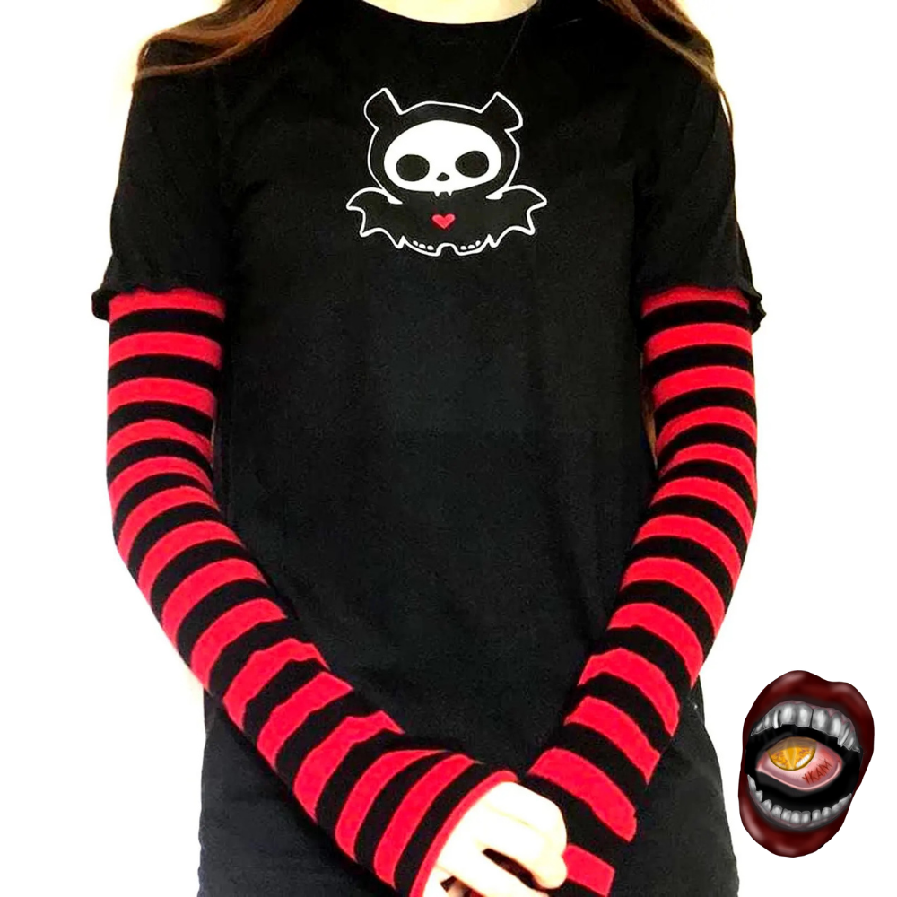 Camiseta com Mangas Listradas - Imagem 3