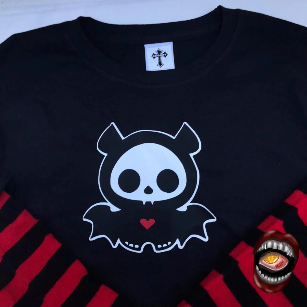 Camiseta com Mangas Listradas - Imagem 2