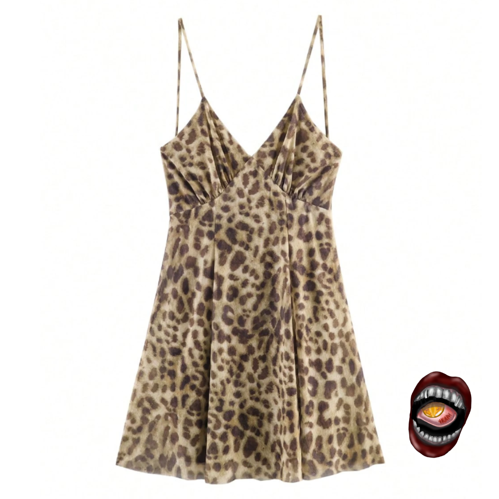 Vestido Animal Print de Oncinha