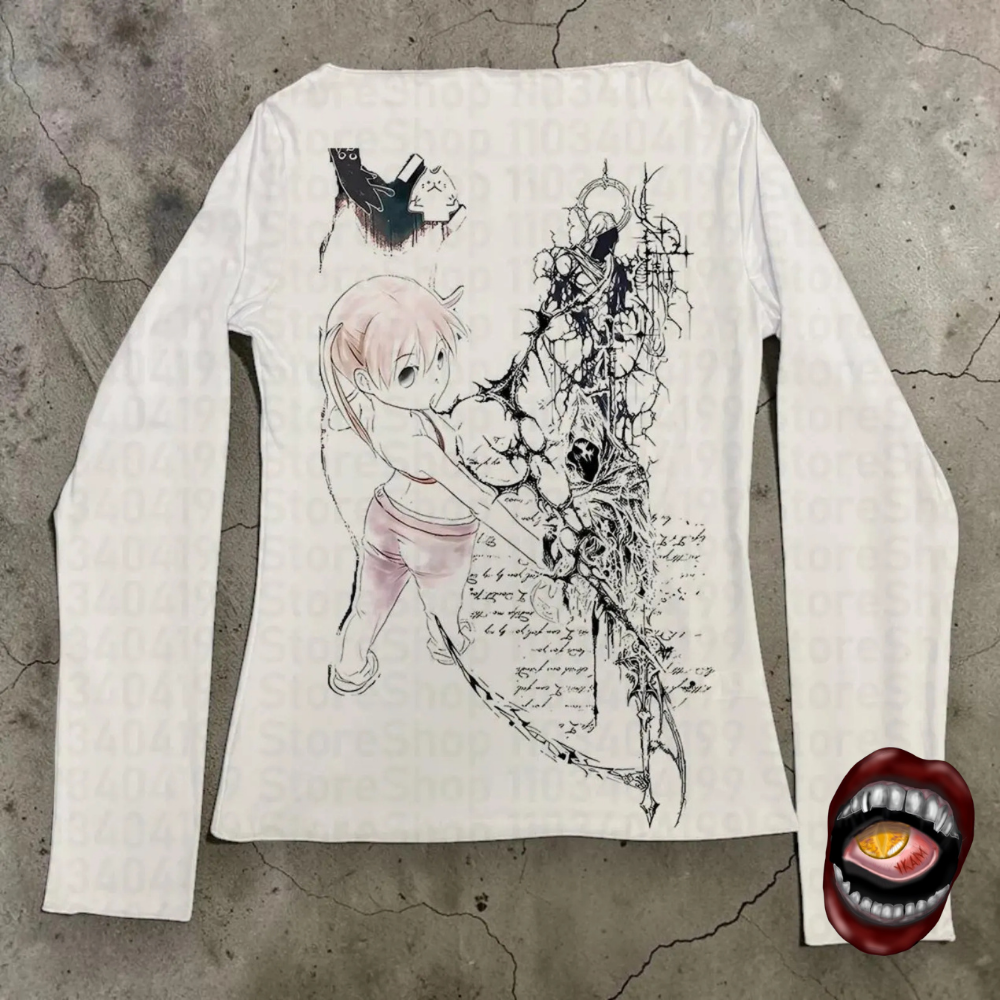 Blusa Manga Longa Soul Eater