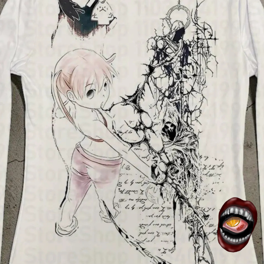 Blusa Manga Longa Soul Eater - Imagem 3