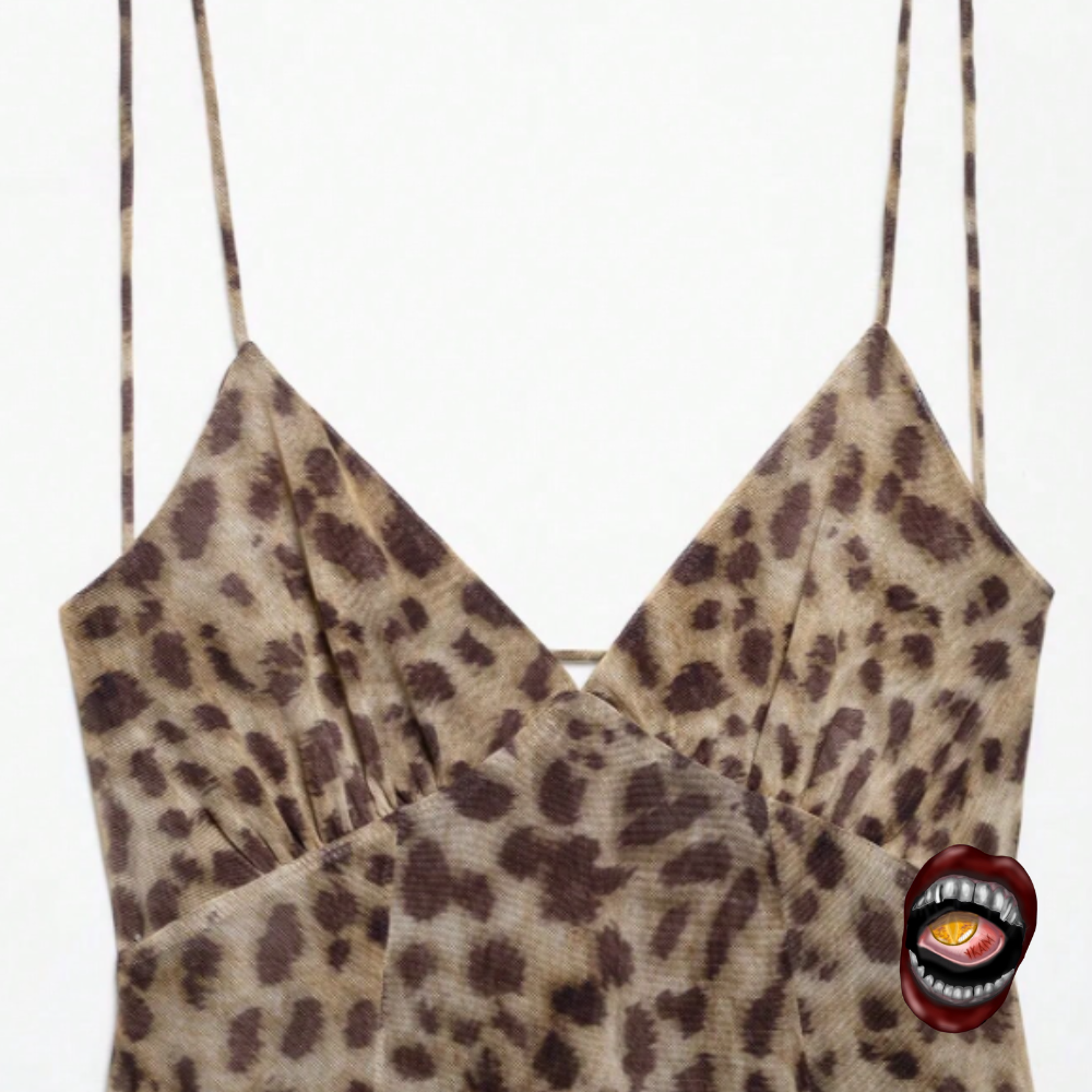 Vestido Animal Print de Oncinha - Imagem 2