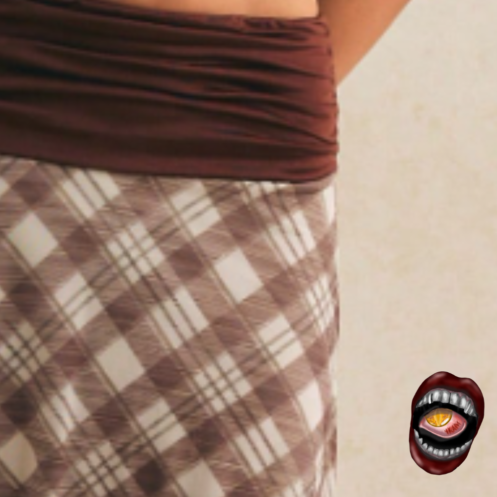 Conjunto Top e Saia Xadrez - Imagem 3