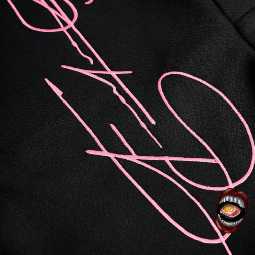 Moletom Zip-Up Oversized Black - Imagem 2