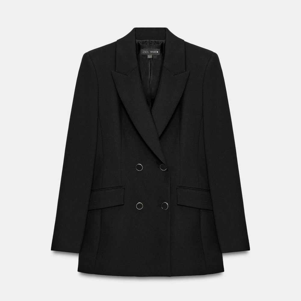 Blazer de Alfaiataria Preto