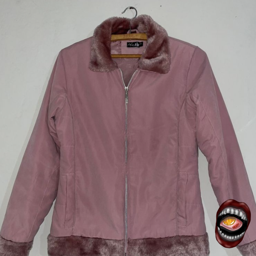 Jaqueta Rosa Gola