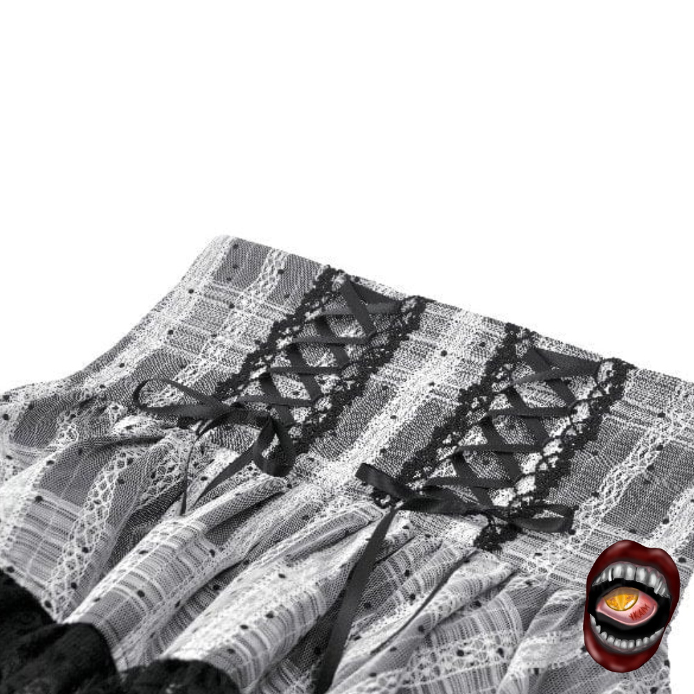 Saia Plissada Plaid Corset - Imagem 2