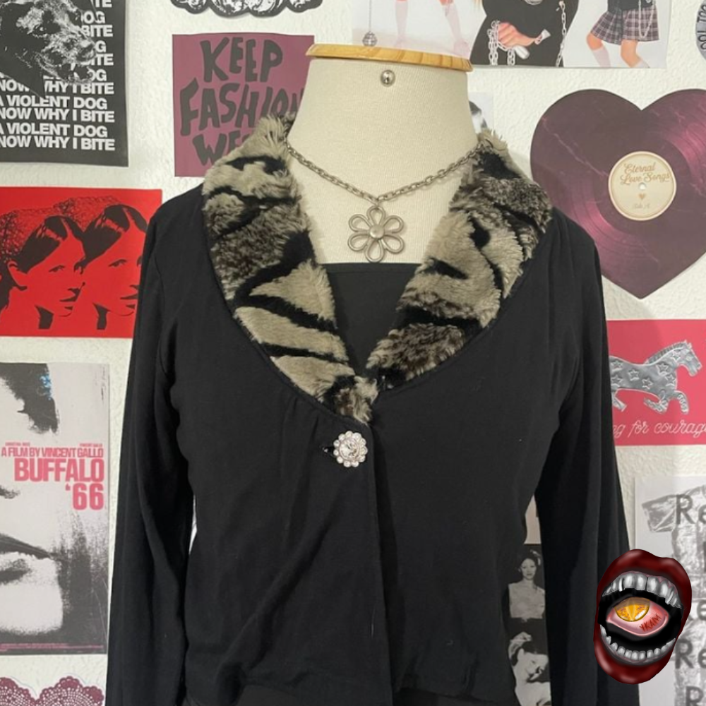 Cardigan Preto