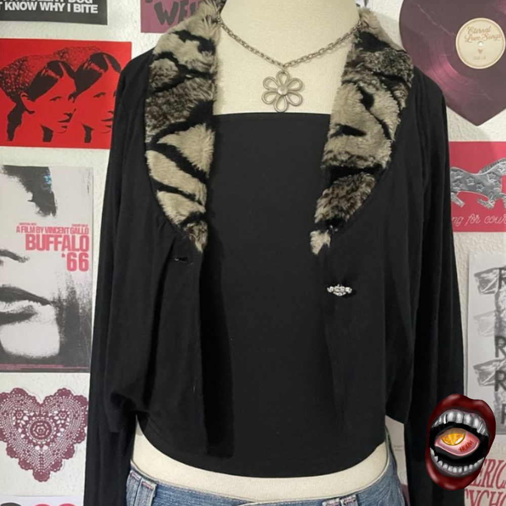 Cardigan Preto - Imagem 4