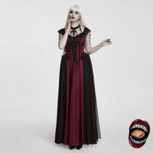 Vestido Longo com Espartilho