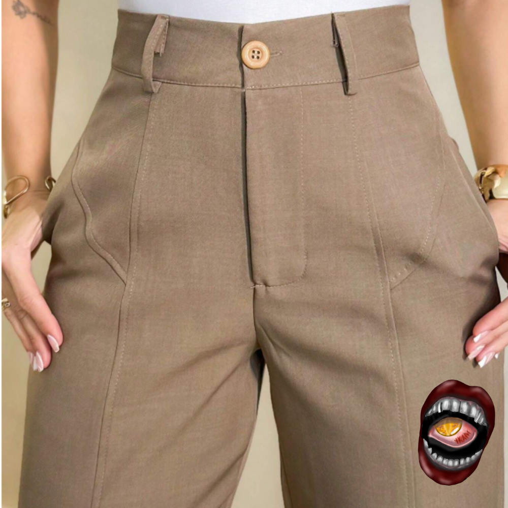 Calça Alfaiataria Feminina Cintura Alta - Imagem 2