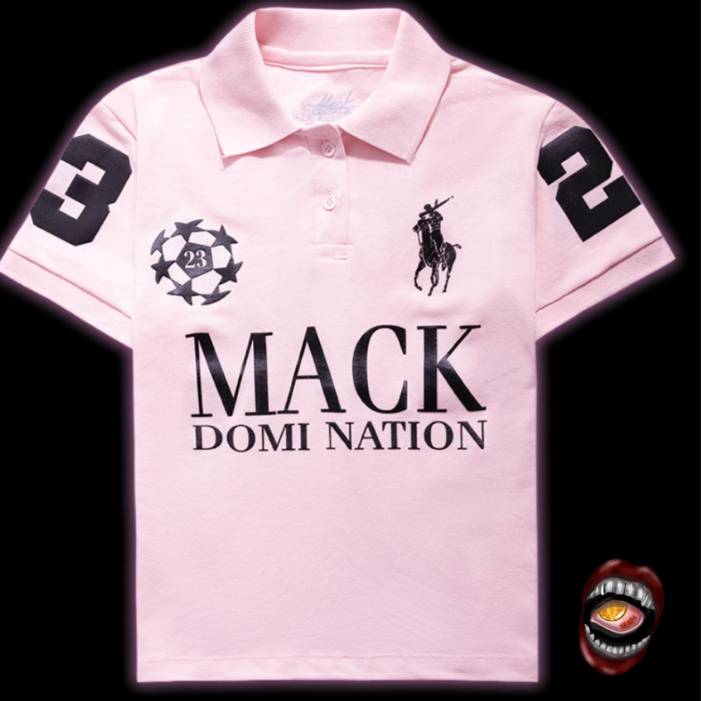 Camisa Polo Rosa