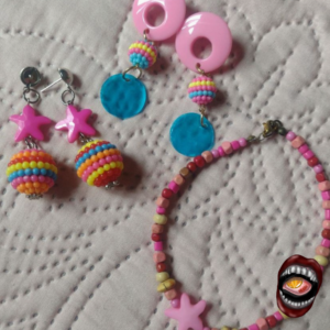 Conjunto de Acessórios Miçangas
