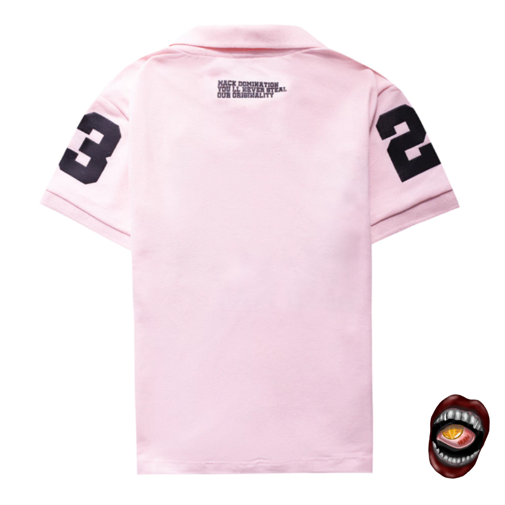 Camisa Polo Rosa - Imagem 3